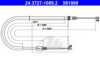 ATE 24.3727-1089.2 Cable, parking brake